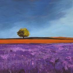 Field of Lavender (Detail) | Obraz na stenu