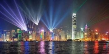 Symphony of Lights, Hong Kong | Obraz na stenu