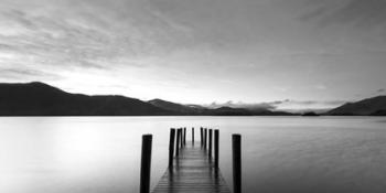 Twilight on Lake, UK | Obraz na stenu