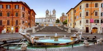 Piazza di Spagna, Roma | Obraz na stenu