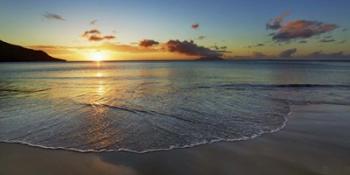 Baie Beau Vallon, Seychelles | Obraz na stenu