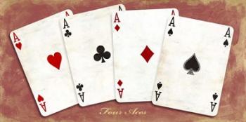 Four Aces (Red) | Obraz na stenu