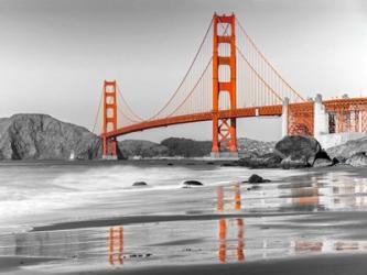 Baker Beach and Golden Gate Bridge, San Francisco 1 | Obraz na stenu