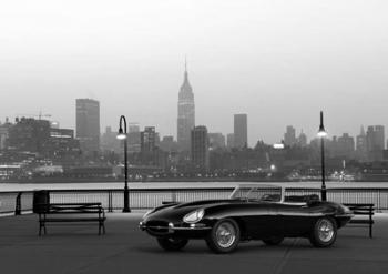 Vintage Spyder in NYC (BW) | Obraz na stenu