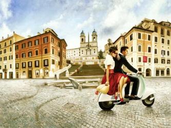 Lovers in Rome | Obraz na stenu