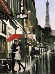 Romance in Paris (Detail) | Obraz na stenu