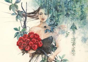 Fairy of the Roses | Obraz na stenu