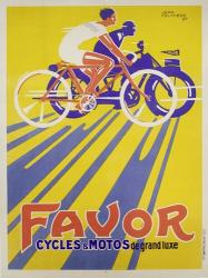 Favor Cycles et Motos, 1927 | Obraz na stenu