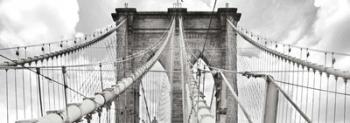 Morning on Brooklyn Bridge, NYC | Obraz na stenu