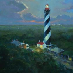 St. Augustine Lighthouse Aloft | Obraz na stenu