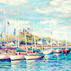 Island Sail Boats | Obraz na stenu