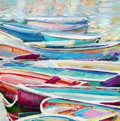 Row Boats III | Obraz na stenu