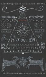 Peace, Love, Hope Tree | Obraz na stenu