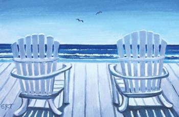 The Beach Chairs | Obraz na stenu
