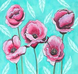 Pink Poppies IV | Obraz na stenu