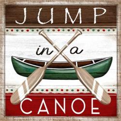 Jump in a Canoe | Obraz na stenu