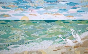 Egrets on the Shore | Obraz na stenu