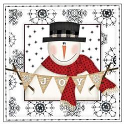 Snowman Snowflake IV | Obraz na stenu