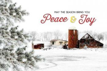 Peace and Joy Barn | Obraz na stenu