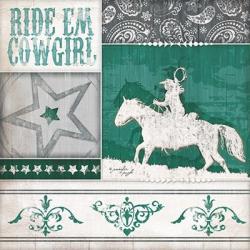 Ride 'Em Cowgirl | Obraz na stenu