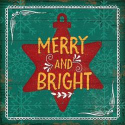 Merry and Bright | Obraz na stenu