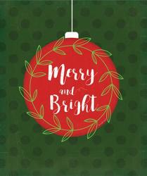 Merry and Bright | Obraz na stenu