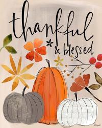 Thankful and Blessed | Obraz na stenu