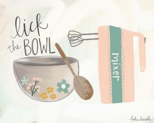 Lick the Bowl | Obraz na stenu