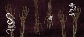 Skeleton Hands | Obraz na stenu