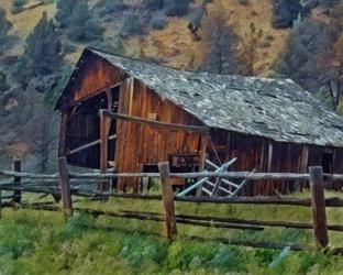 Old Barn and Corral | Obraz na stenu