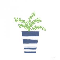 Striped Pot I | Obraz na stenu