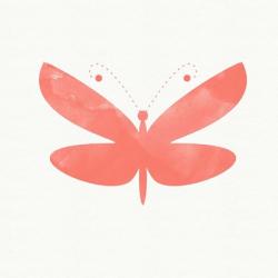 Coral Butterfly | Obraz na stenu