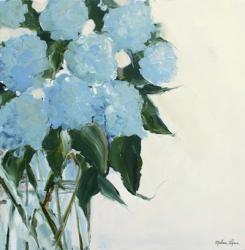 Dusty Blue Hydrangeas | Obraz na stenu