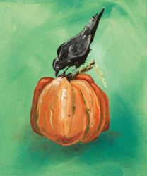 Pumpkin and Bird | Obraz na stenu