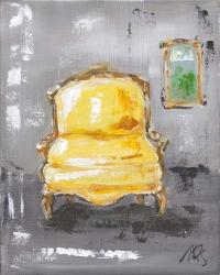 Yellow Chair | Obraz na stenu