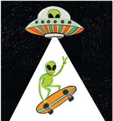 UFO Alien | Obraz na stenu