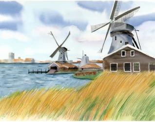 Windmills | Obraz na stenu