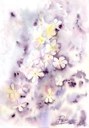 Purple Flowers III | Obraz na stenu