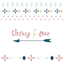 Southwestern Strong & Free | Obraz na stenu