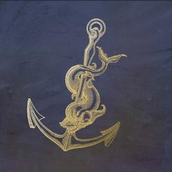 Golden Anchor | Obraz na stenu