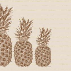 Pineapples - Left Three | Obraz na stenu