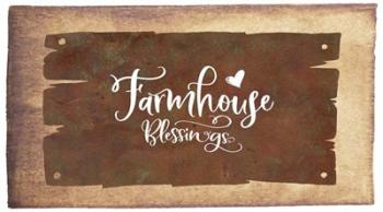 Farmhouse Blessings | Obraz na stenu