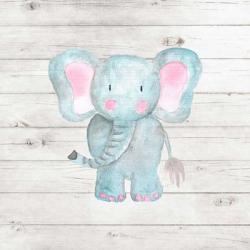 Watercolor Elephant | Obraz na stenu