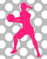 Basketball Girl | Obraz na stenu