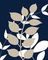 Navy Foliage I | Obraz na stenu