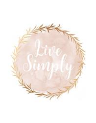 Live Simply | Obraz na stenu