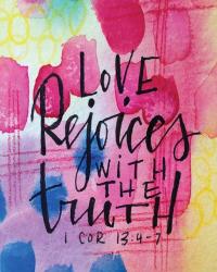 Love Rejoices | Obraz na stenu
