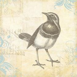 Engraved Birds II | Obraz na stenu