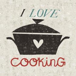 I Love Cooking | Obraz na stenu