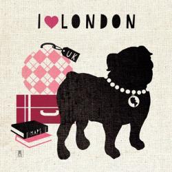 London Pooch | Obraz na stenu